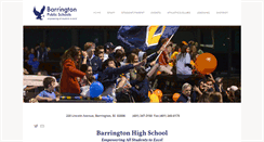 Desktop Screenshot of barringtonhigh.org